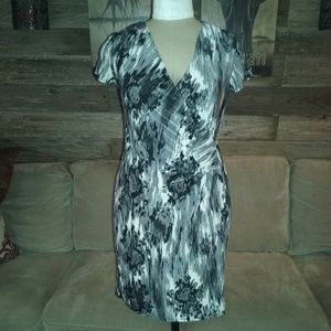 Faux Wrap Dress AA Studio